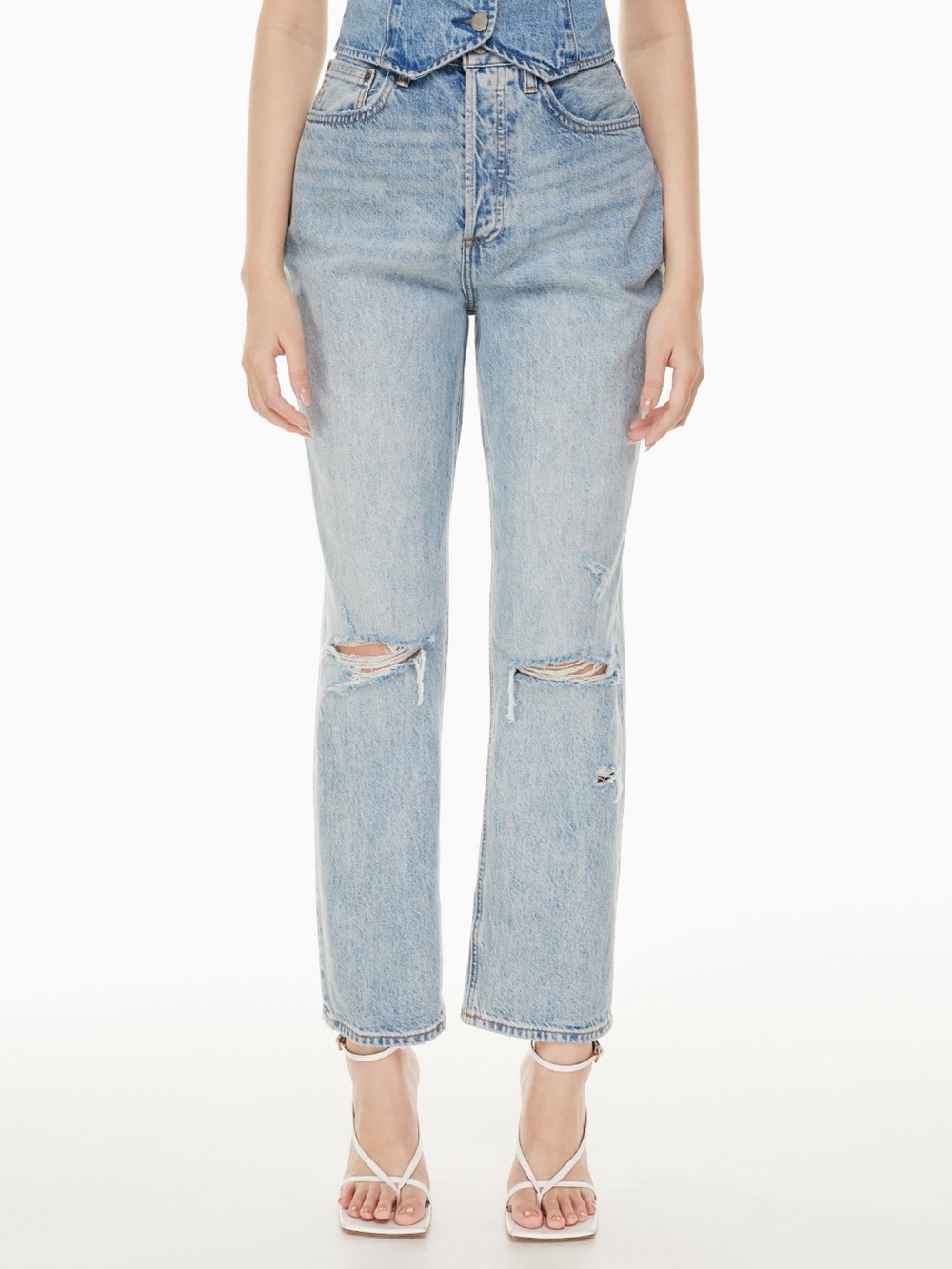 Aritzia Denim Forum Joni High Rise Loose 29L Jeans Size 27